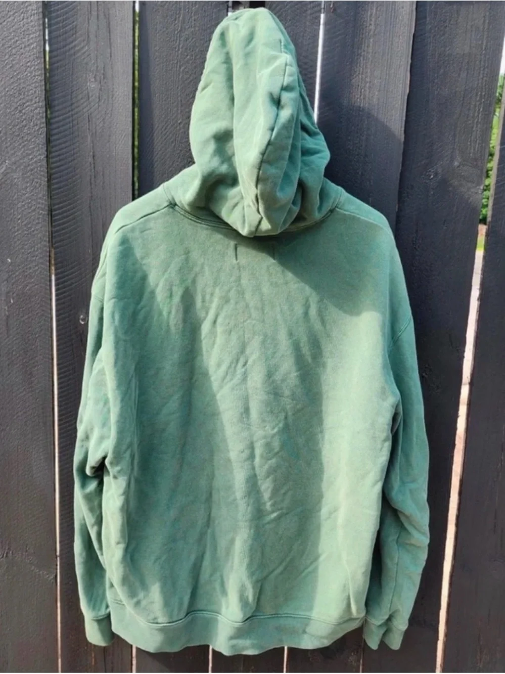 Jordan Flight Essentials Washed Fleece Hoodie Size XXL Green